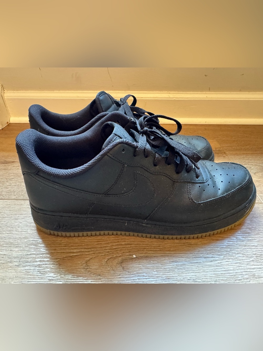 Nike Air Force 1 Black Sneakers